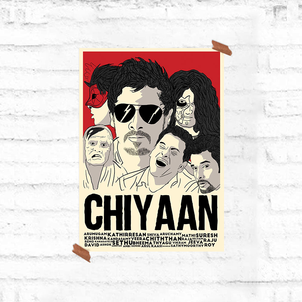 Chiyaan Vikram Tribute Poster - Fully Filmy