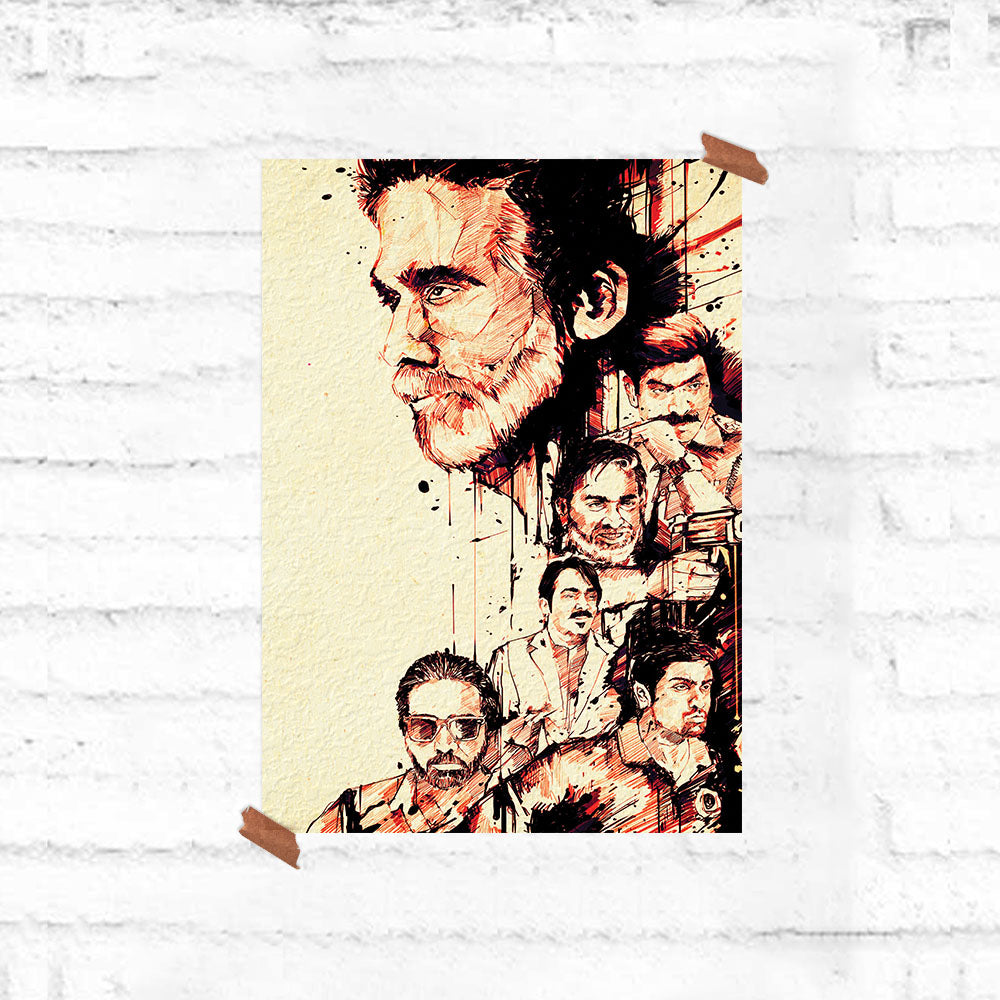 Vijay Sethupathi Tribute Poster - Fully Filmy