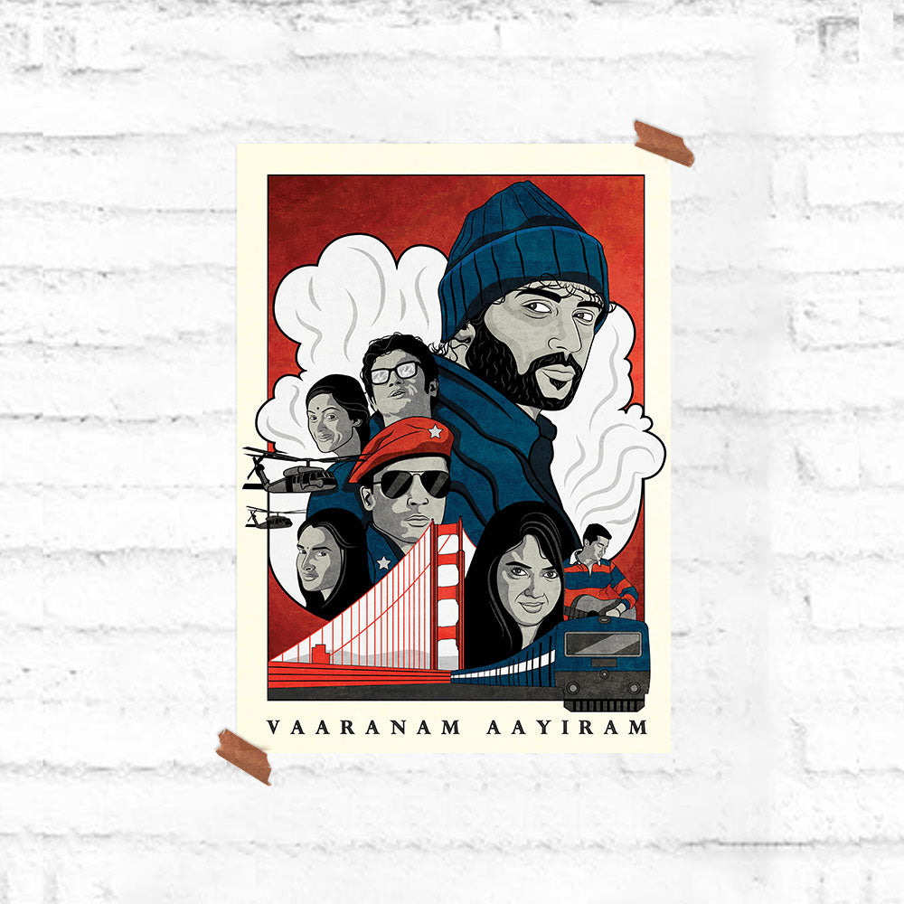 Vaaranam Aayiram Tribute Poster - Fully Filmy