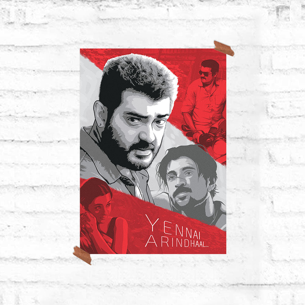 Yennai Arindhaal Tribute Poster - Fully Filmy