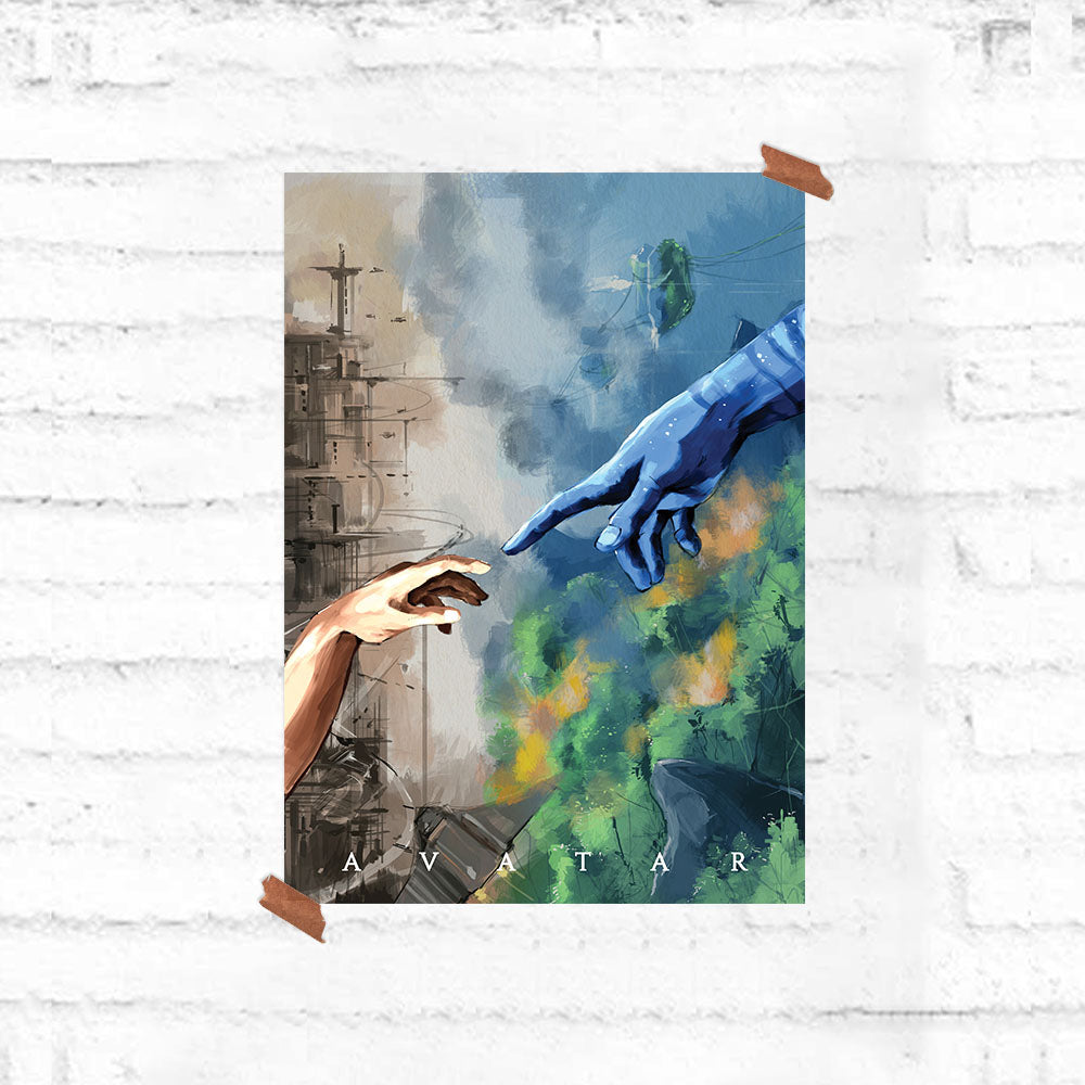 Avatar Tribute Poster - Fully Filmy