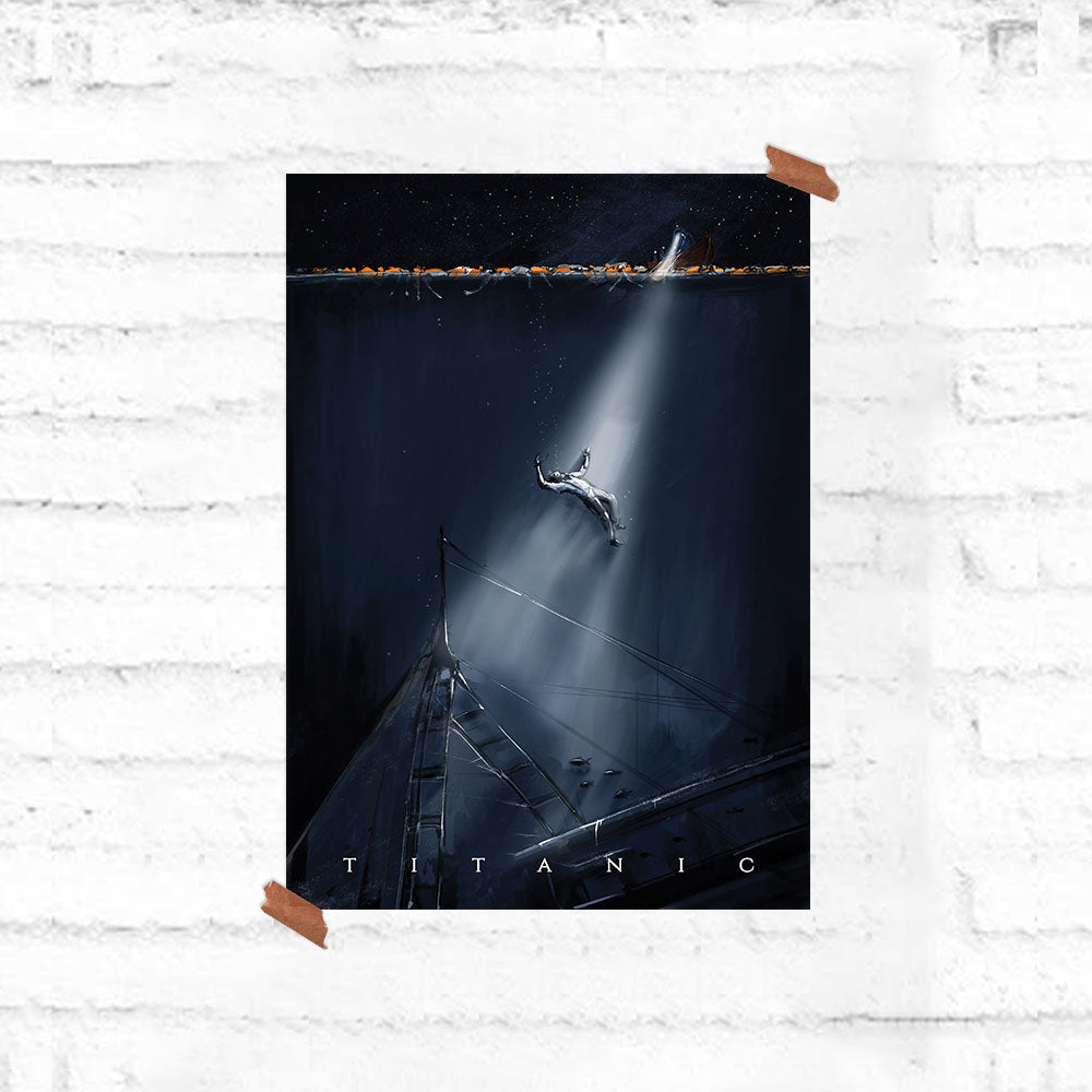 Titanic Tribute Poster - Fully Filmy