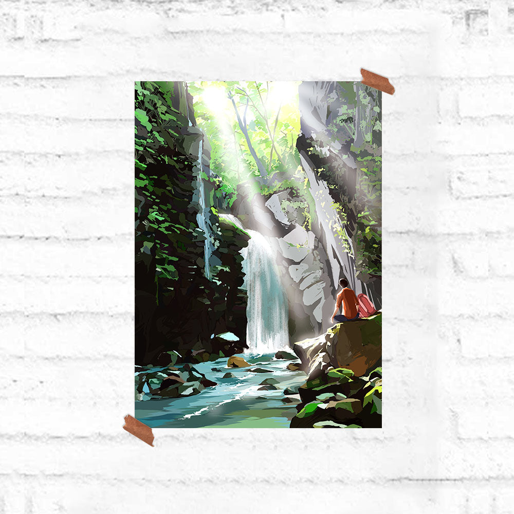 The Fall And Rise - Travel Poster - Fully Filmy