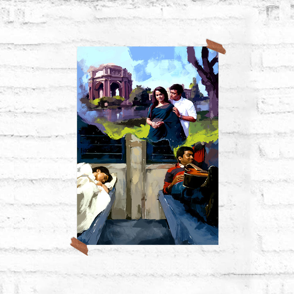 Nenjukkul Peidhidum Poster - Fully Filmy