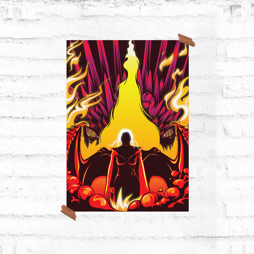 The Iron Throne - GoT Season 8 Tribute Poster - Fully Filmy