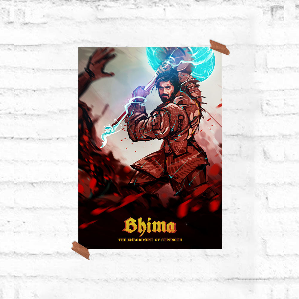 Madhavan as Bhima - Kollywood Mahabharata Poster - Fully Filmy