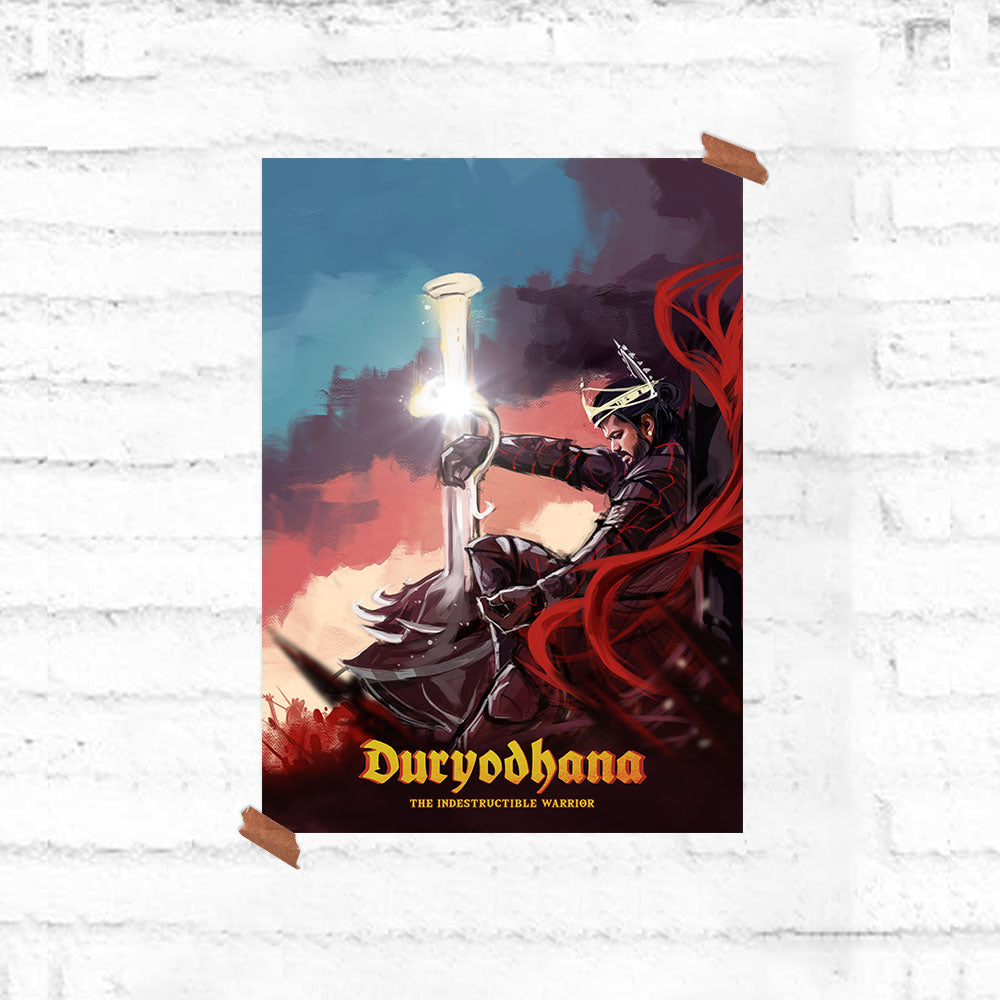 Vijay as Duryodhana - Kollywood Mahabharata Poster - Fully Filmy