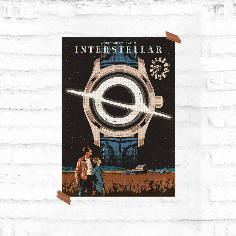 Murphy's Code - Interstellar Tribute Poster - Fully Filmy