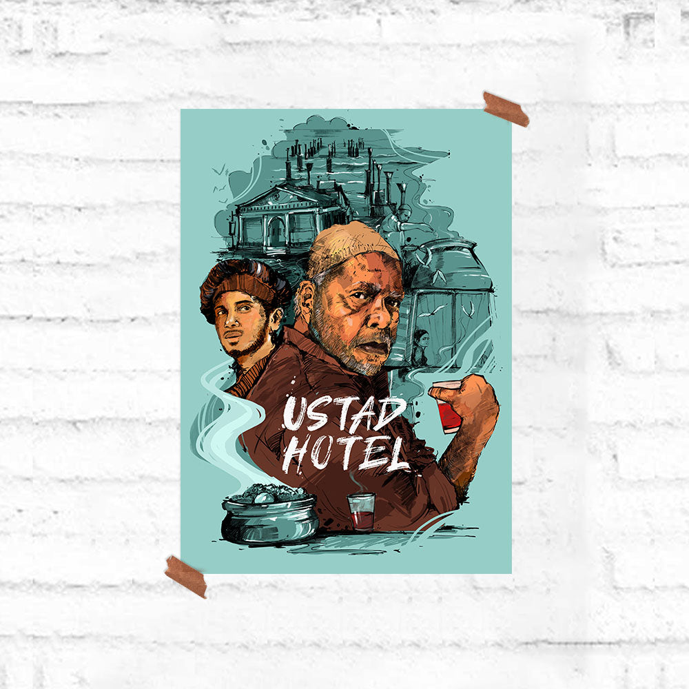 Ustad Hotel Tribute Poster - Fully Filmy