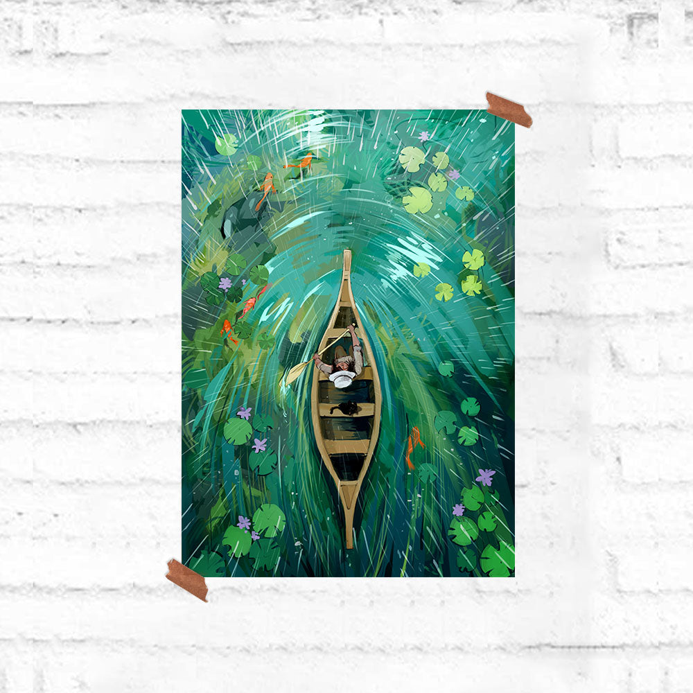 Gently down the stream - Monsoon Poster - Fully Filmy