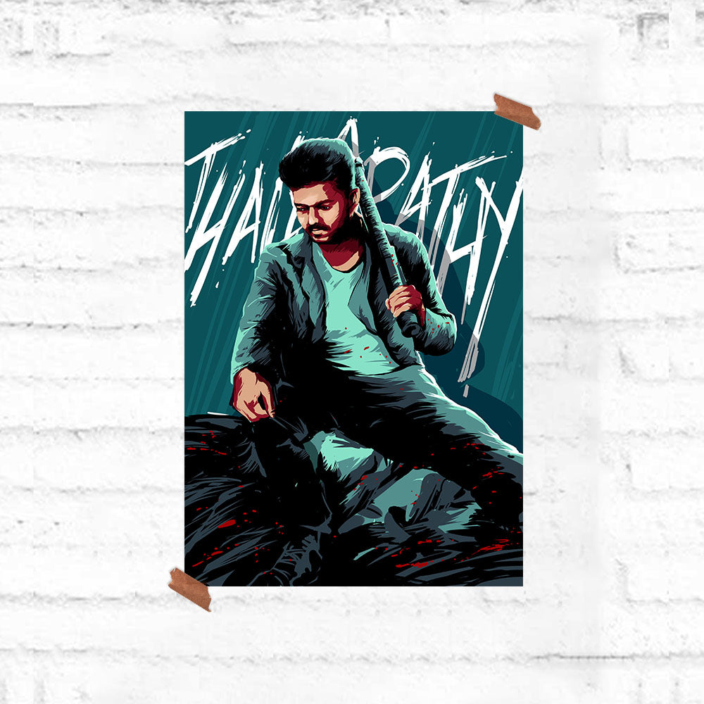 Thalapathy Tribute Poster - Fully Filmy