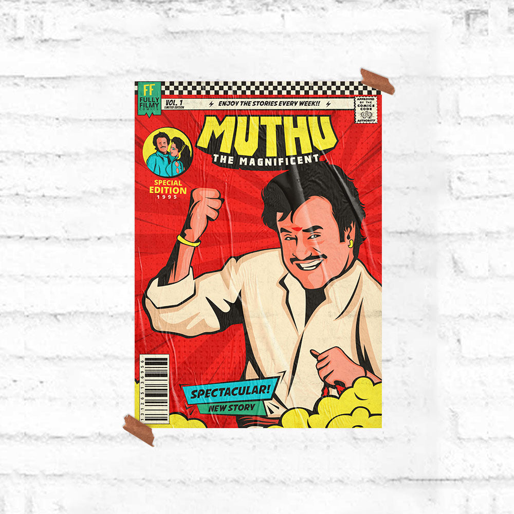 Muthu - The Magnificent Poster - Fully Filmy