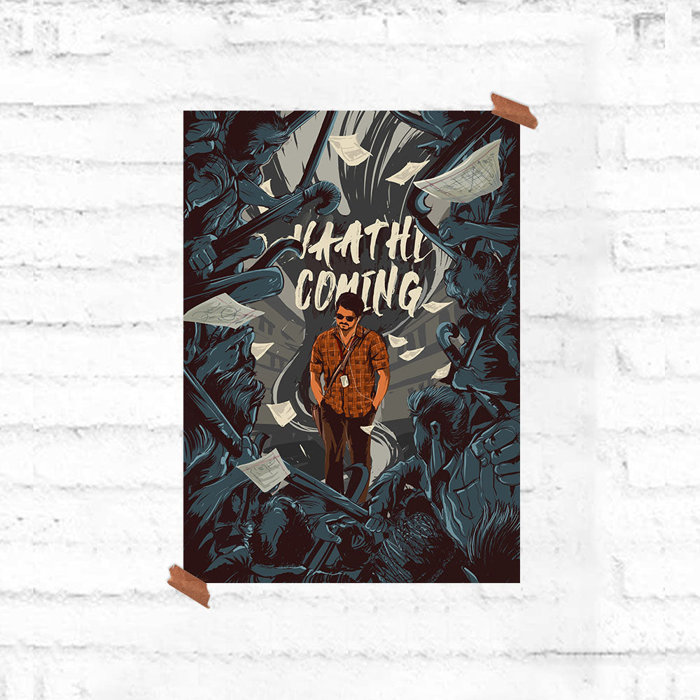 Vaathi Coming Poster - Fully Filmy