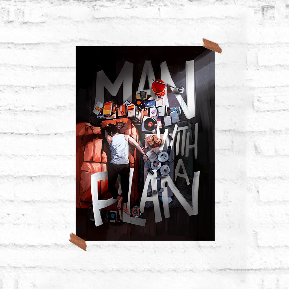 Man With A Plan Poster - Fully Filmy