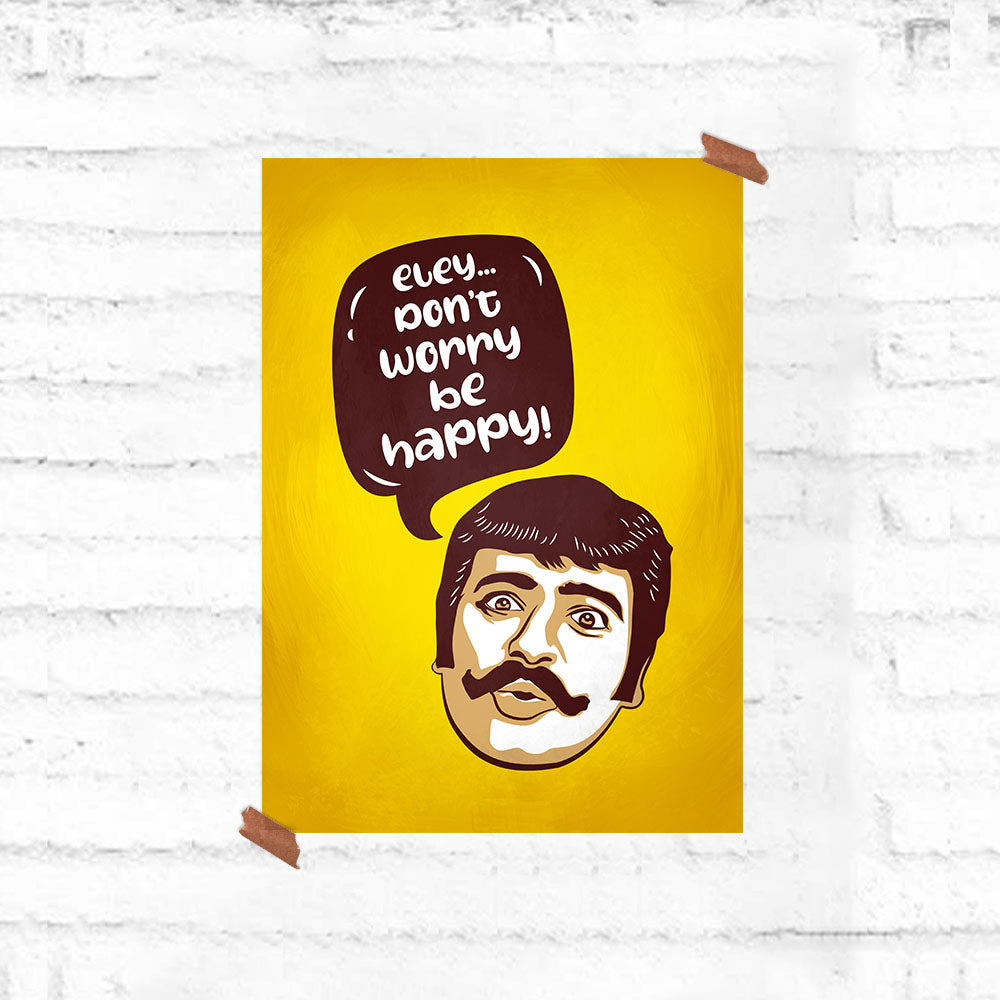 Don't Worry Be Happy Poster - Fully Filmy