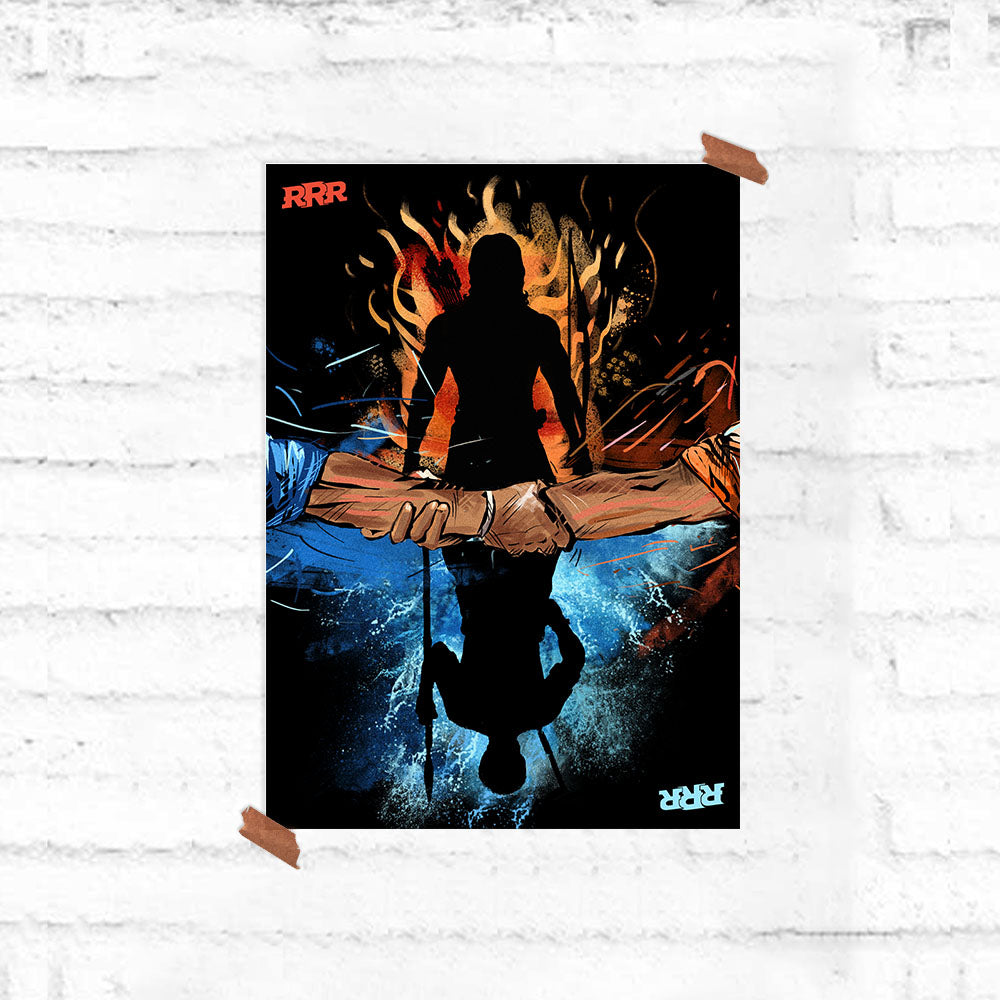 RRR Official Dosti Poster - Fully Filmy