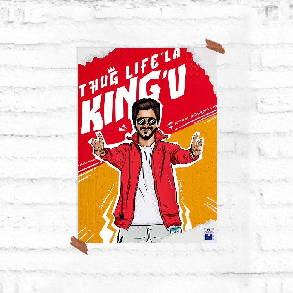 Don: Thug Lifela Kingu - Sivakarthikeyan Poster - Fully Filmy