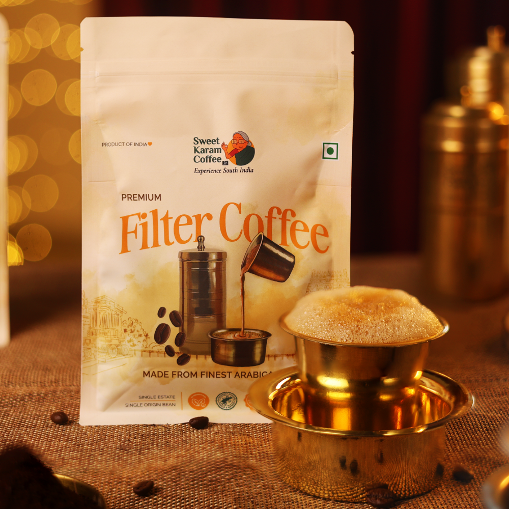 Premium Filter Coffee powder 200g - Sweet Karam Coffee
