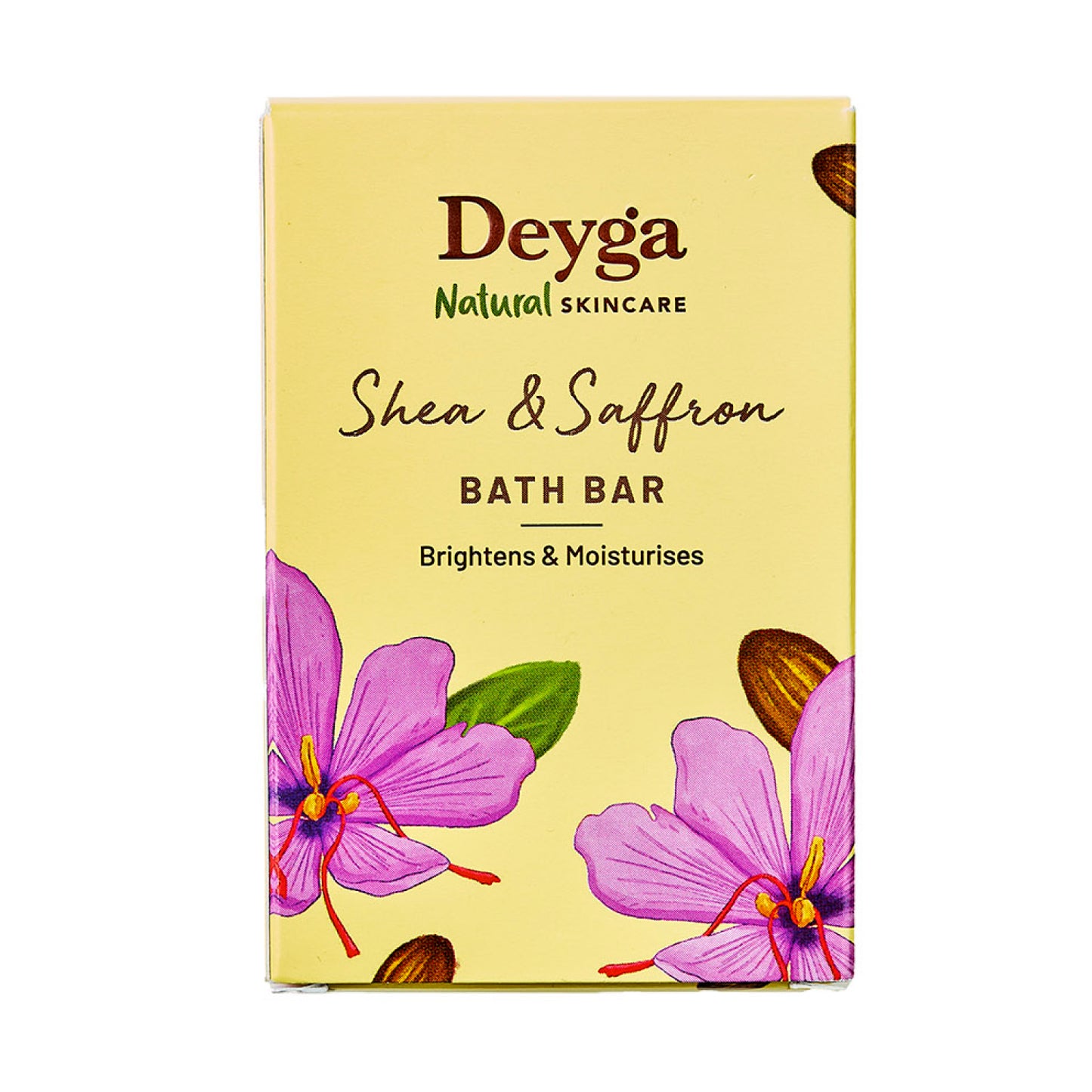 Organic Handmade Soap | Shea Saffron Bath Bar | Anti-Ageing | Moisturises the Skin - Deyga Natural Skincare