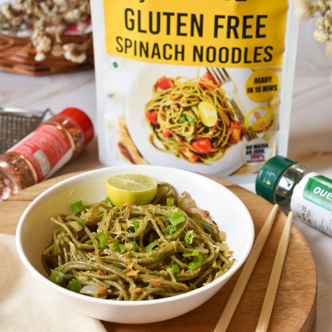 Naturally Yours Gluten Free Spinach Noodles 100G