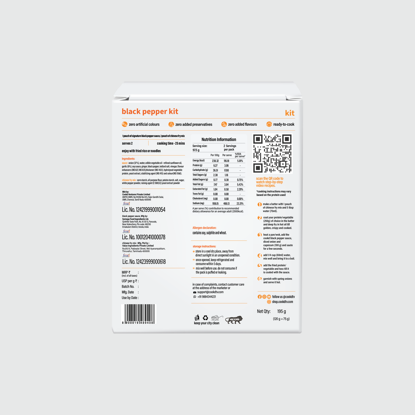 Black Pepper Kit - Cookd