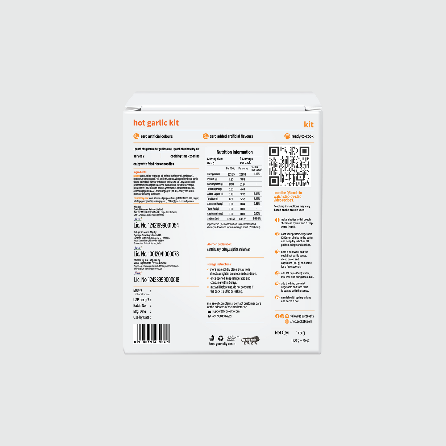 Hot Garlic Kit - Cookd