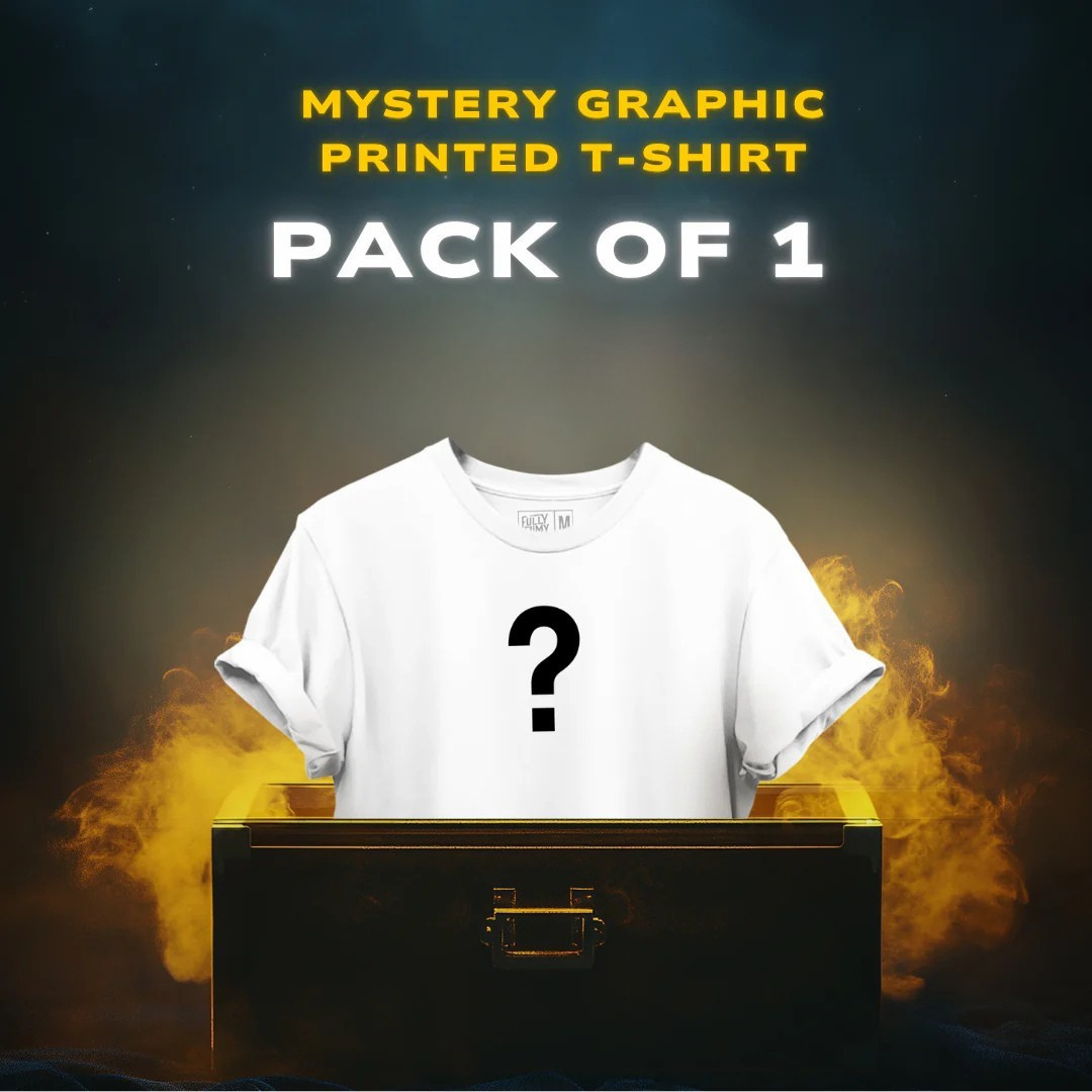 Mystery Graphic Printed T-Shirt - Fully Filmy