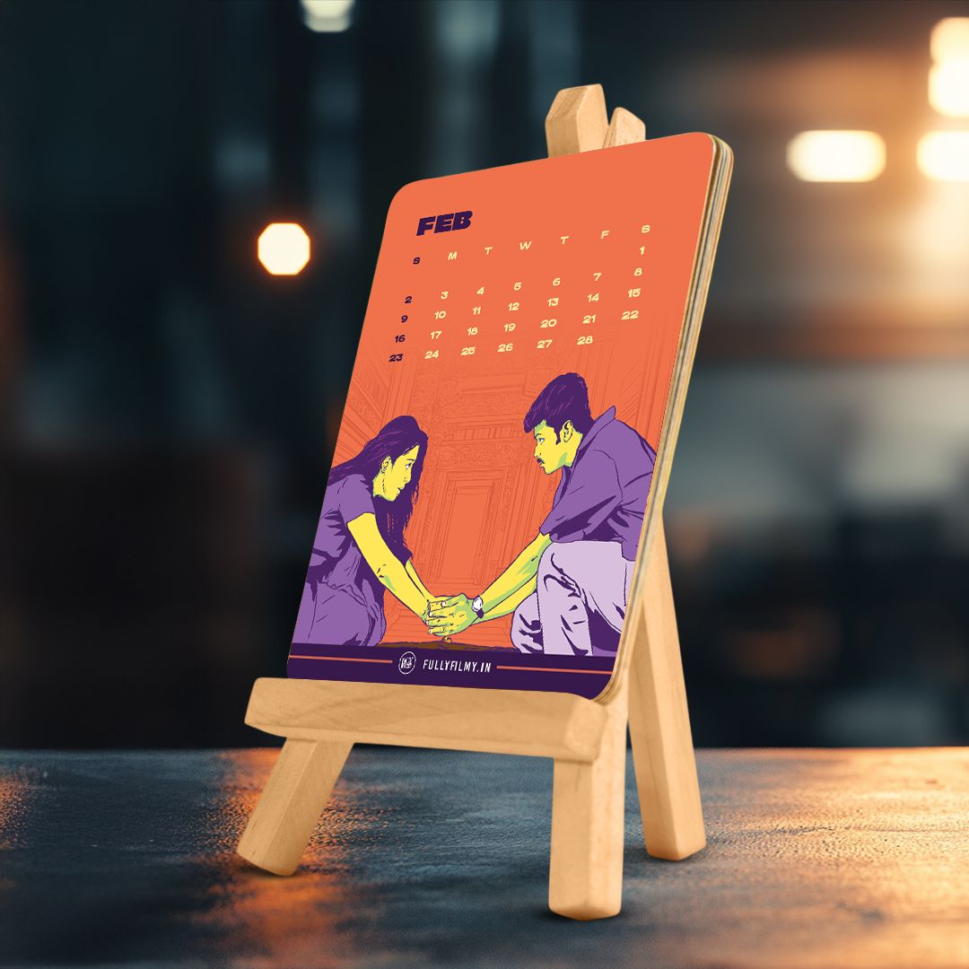 Thalapathy Forever 2025 - Desk Calendar - Fully Filmy