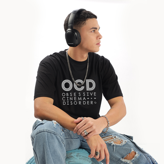 Obsessive Cinema Disorder Oversized T-Shirt - Fully Filmy