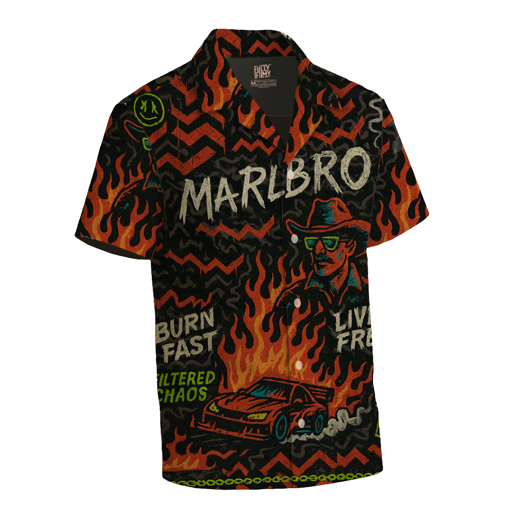 Smokin' Drip Men's Shirt - Fully Filmy