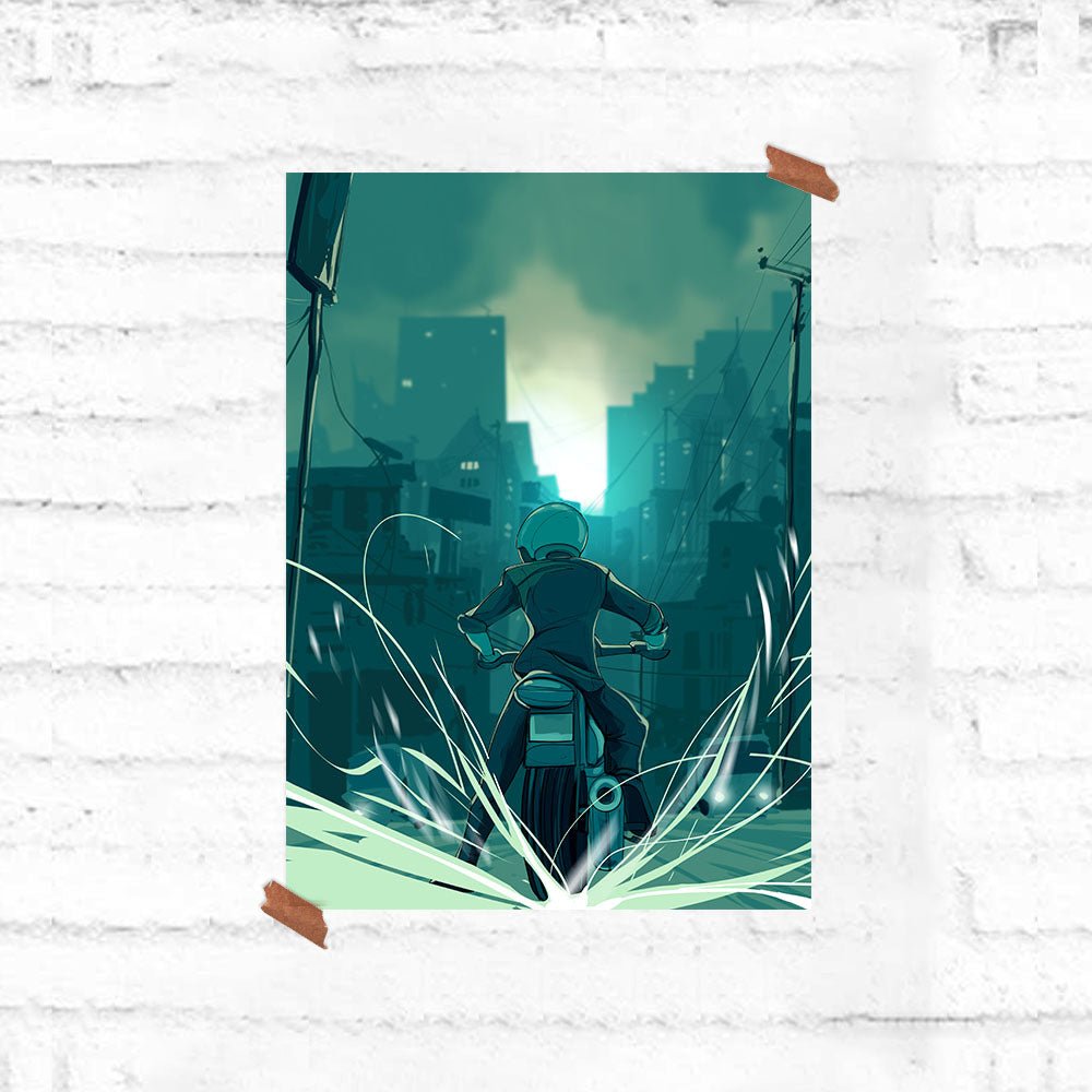 Bikers Posters - Area rowdy - Fully Filmy - MadrascartFully Filmy