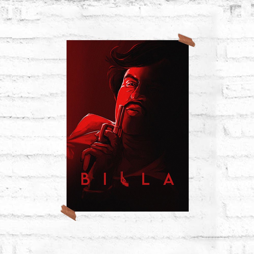 Billa's Rage Poster - Fully Filmy - MadrascartFully Filmy