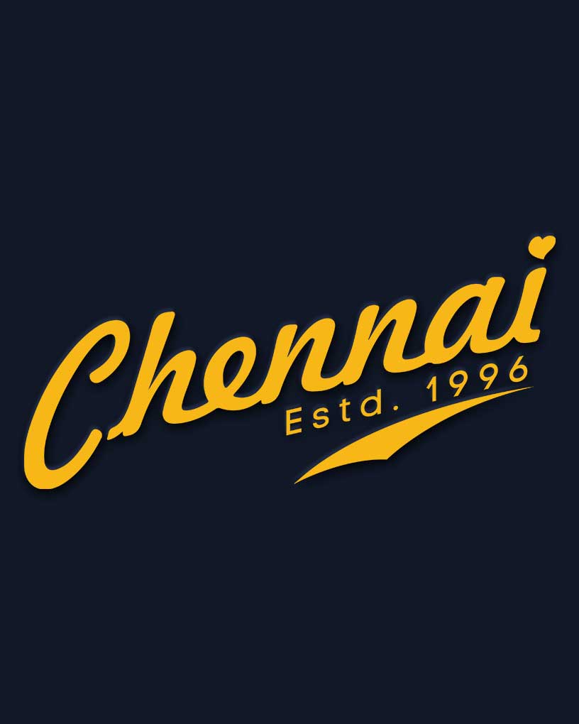 Chennai Estd 1996 T-shirt - Fully Filmy