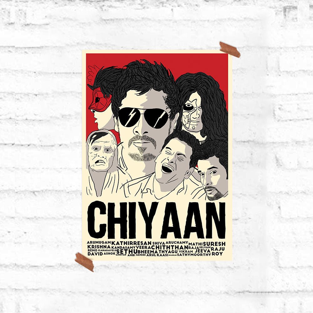 Chiyaan Vikram Tribute Poster - Fully Filmy - MadrascartFully Filmy
