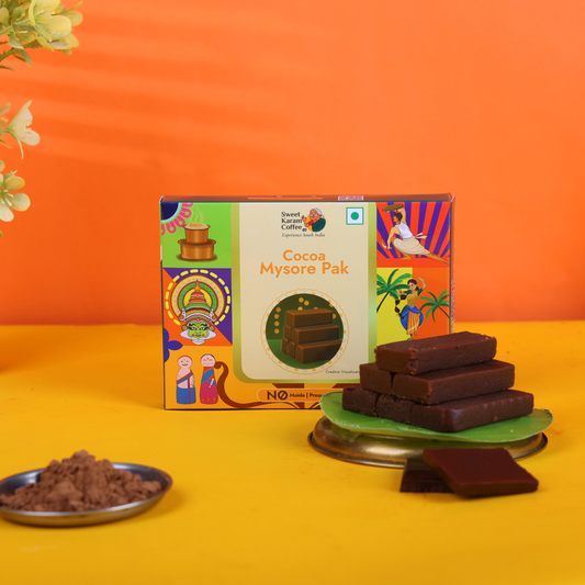 Cocoa Mysore Pak 100g - Sweet Karam Coffee