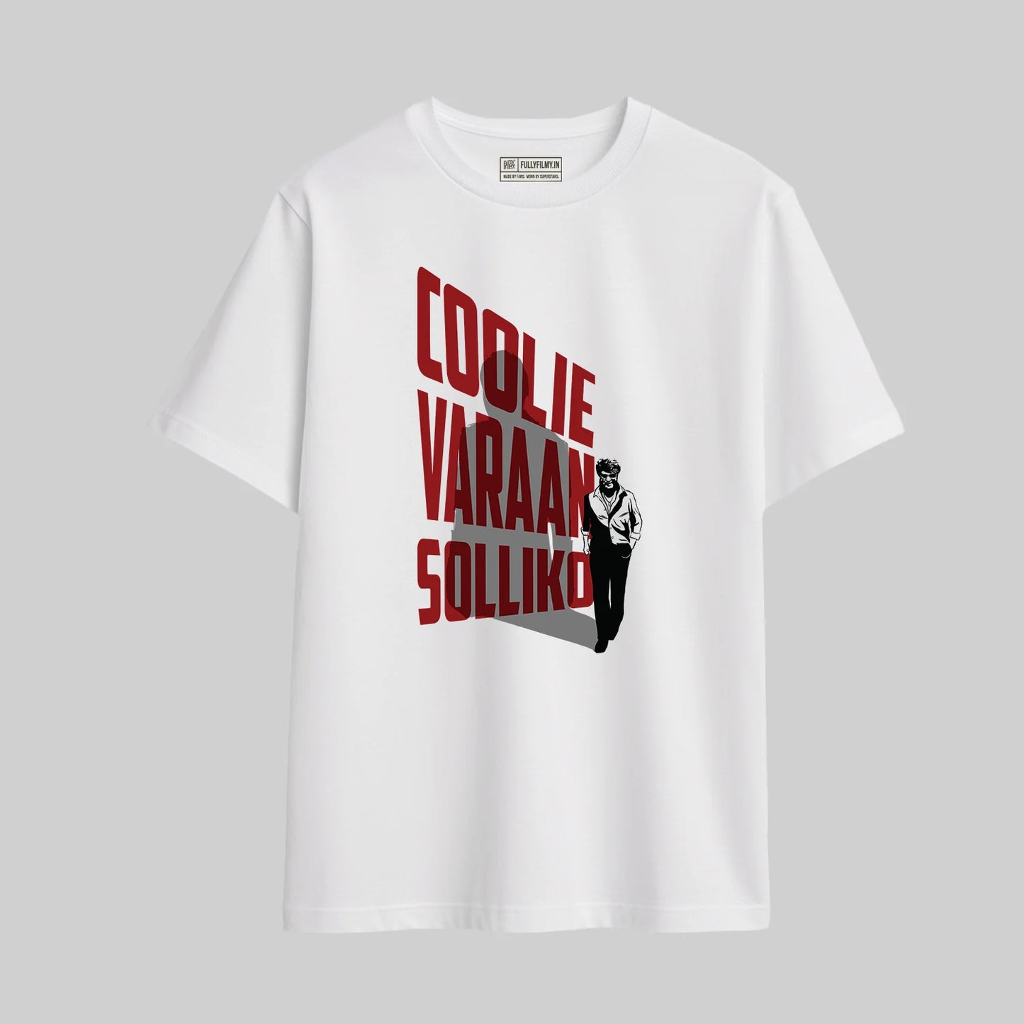 Coolie Coming Oversized T-Shirt | Coolie Official Merchandise - Fully Filmy