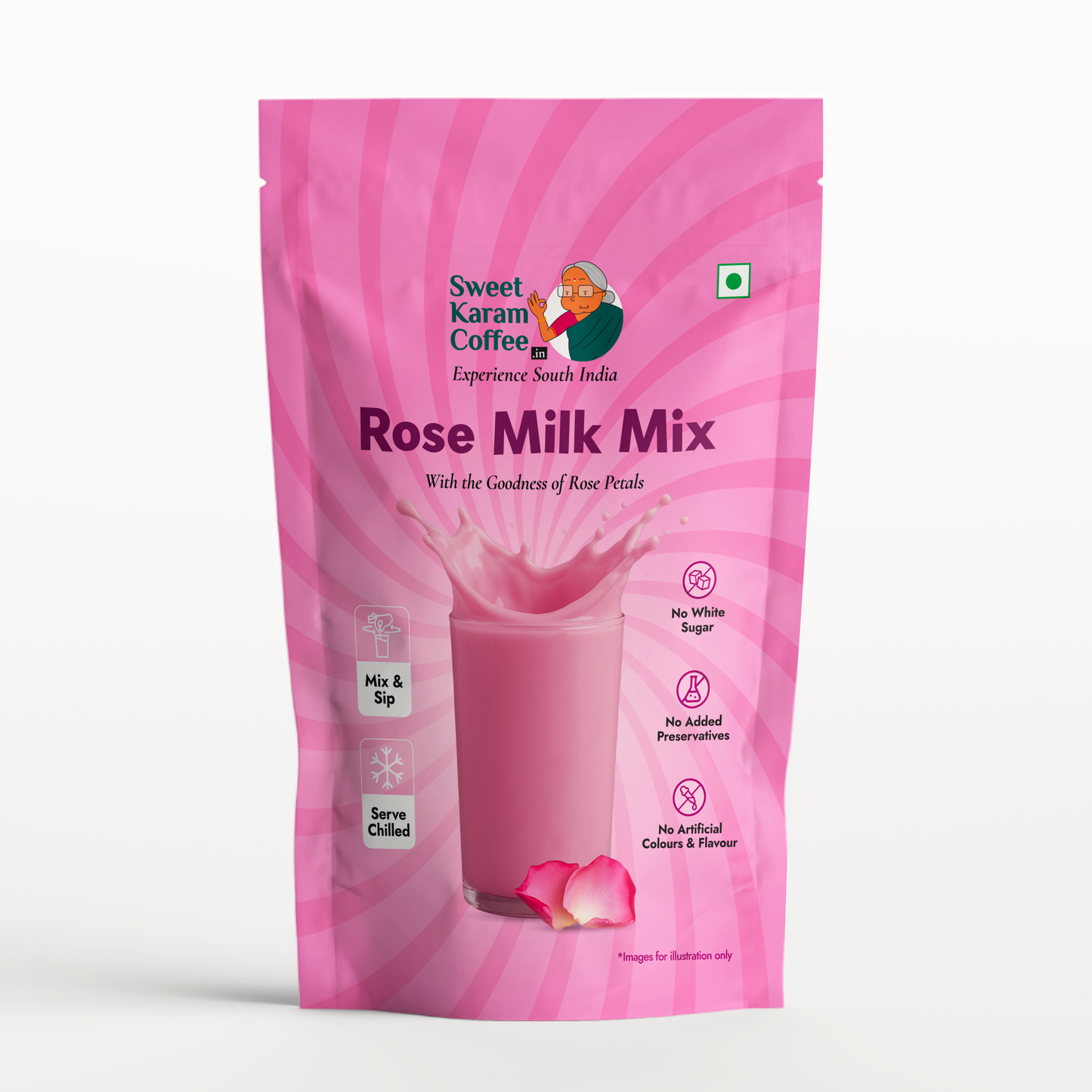 Rose Milk Mix 250g - Sweet Karam Coffee