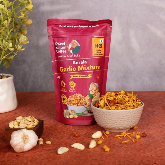 Kerala Garlic Mixture 95g - Sweet Karam Coffee