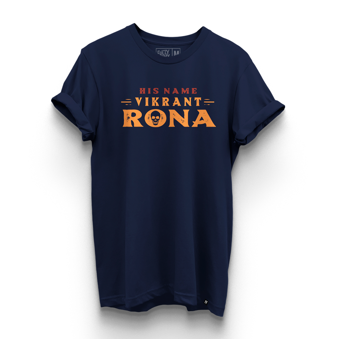 His Name's Enough | Official Vikrant Rona T-Shirt - Fully Filmy