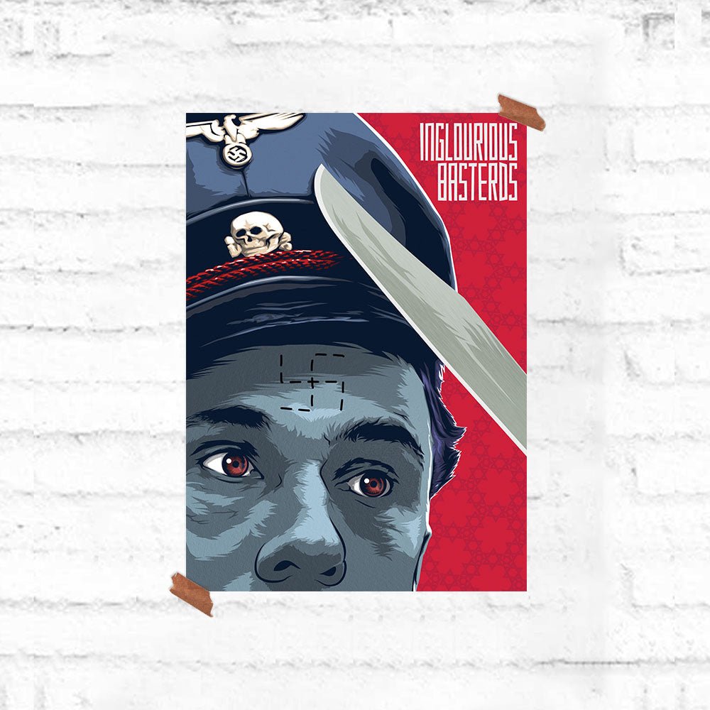 Inglourious Basterds Tribute Poster - Fully Filmy - MadrascartFully Filmy