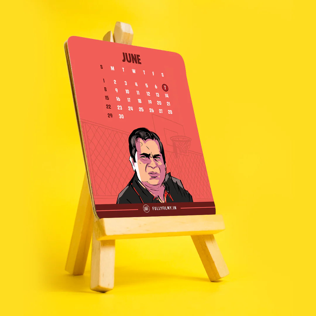 Meme God 2025 - Desk Calendar - Fully Filmy