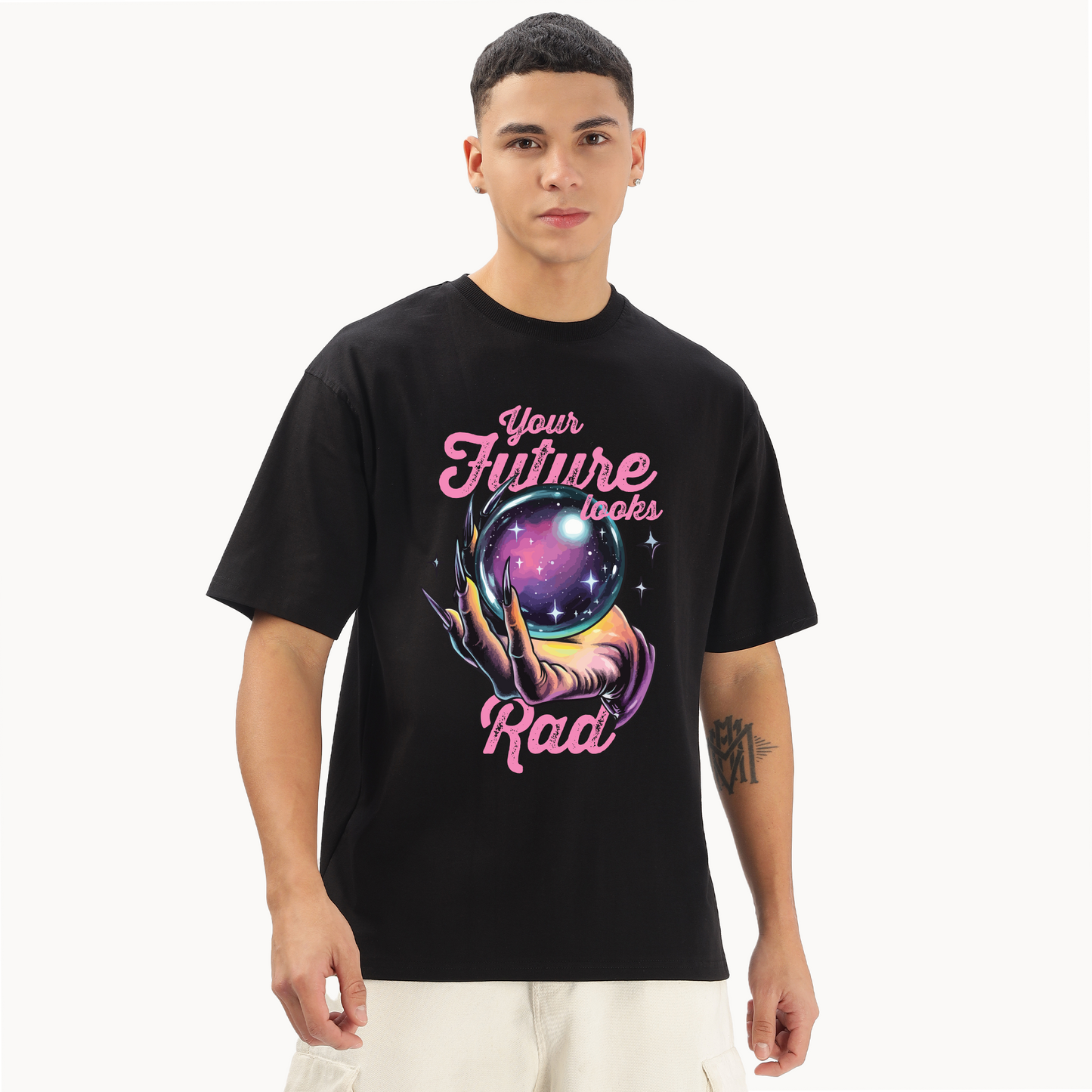 Your Future Looks Rad Oversized T-Shirt - Fully Filmy