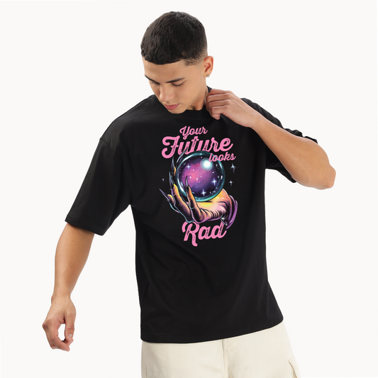 Your Future Looks Rad Oversized T-Shirt - Fully Filmy