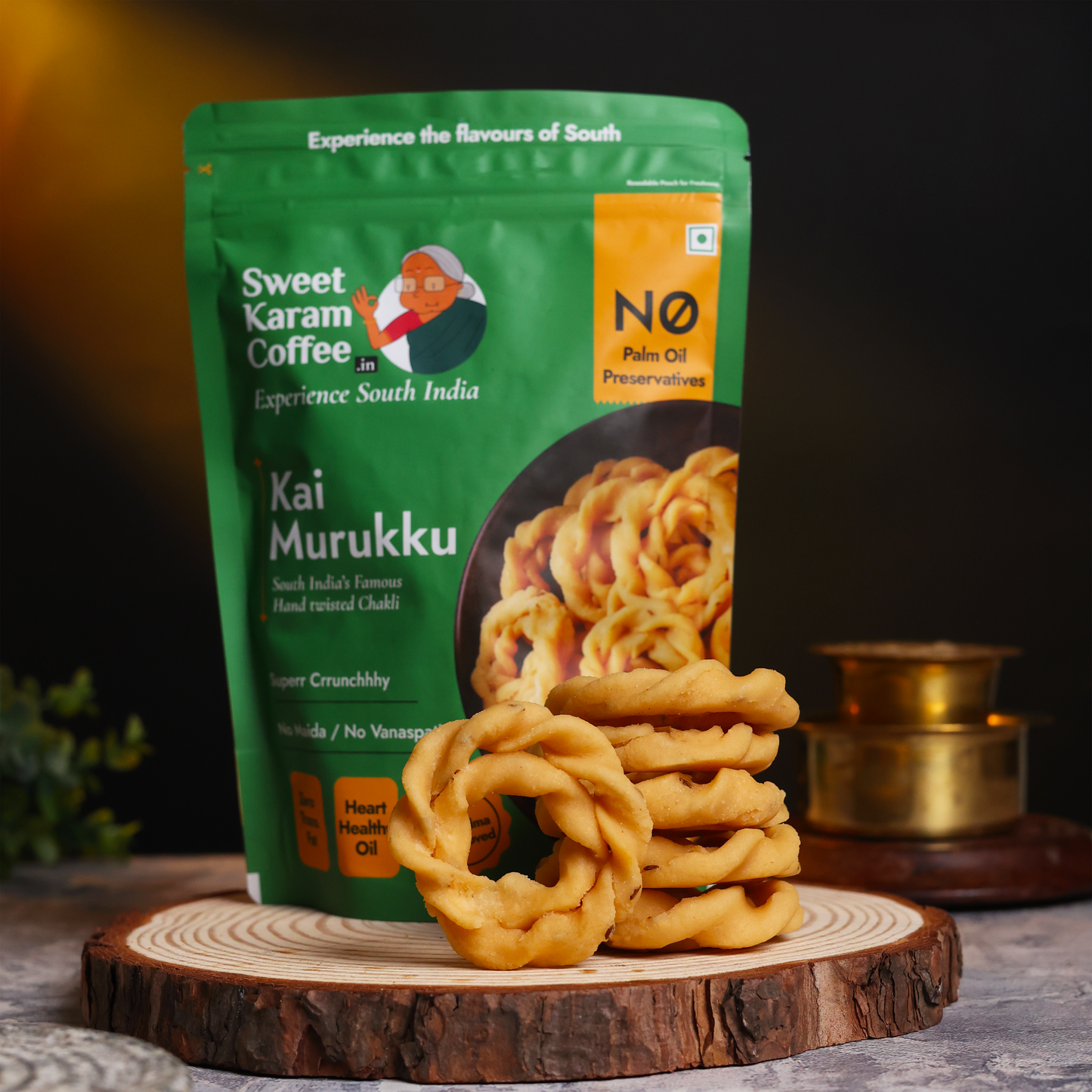 Kai Murukku 150g - Sweet Karam Coffee