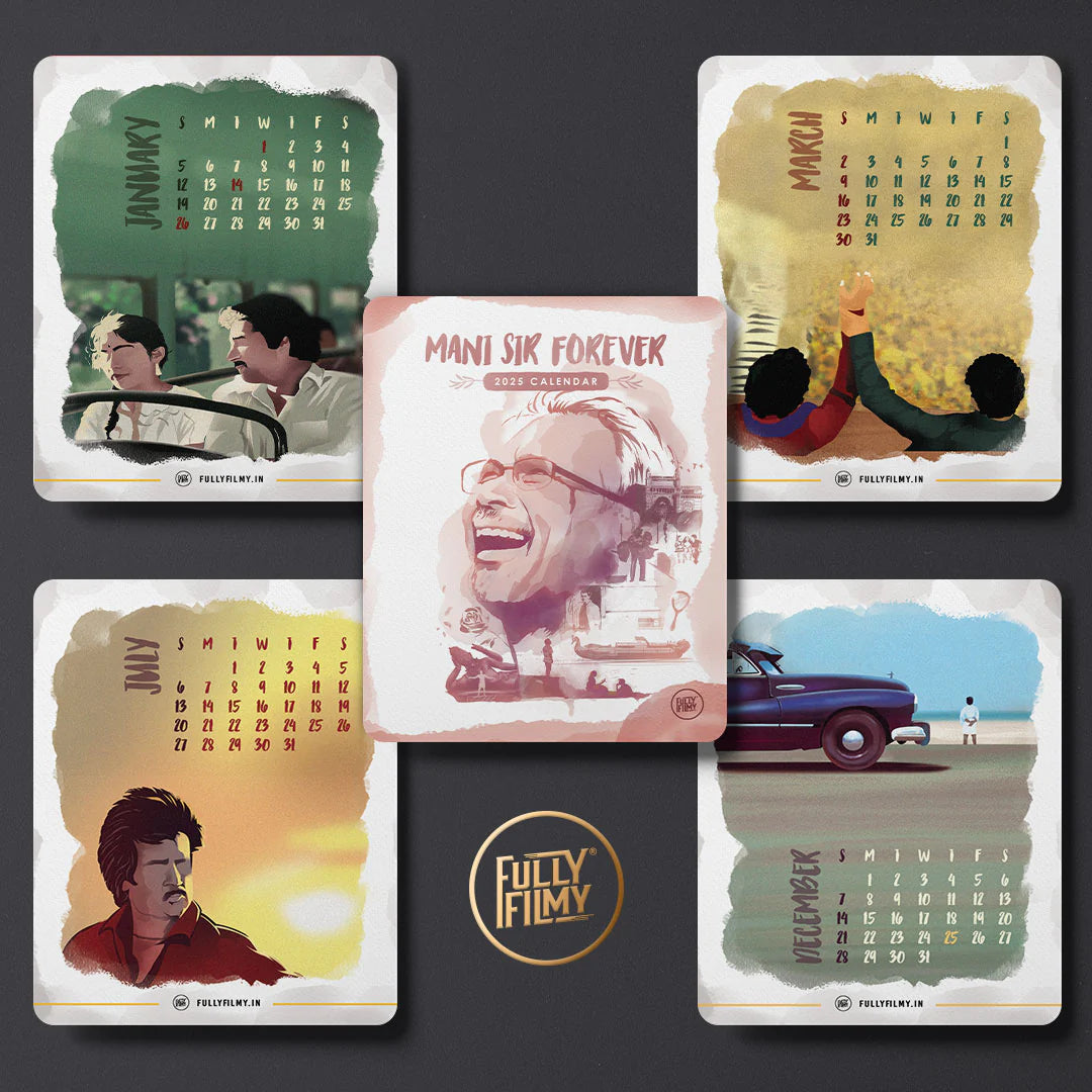 Mani Sir Forever 2025 - Desk Calendar - Fully Filmy