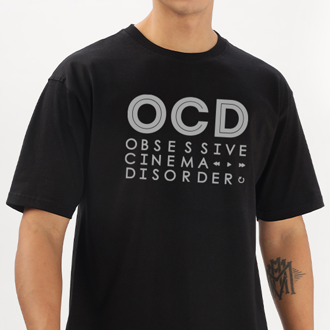 Obsessive Cinema Disorder Oversized T-Shirt - Fully Filmy