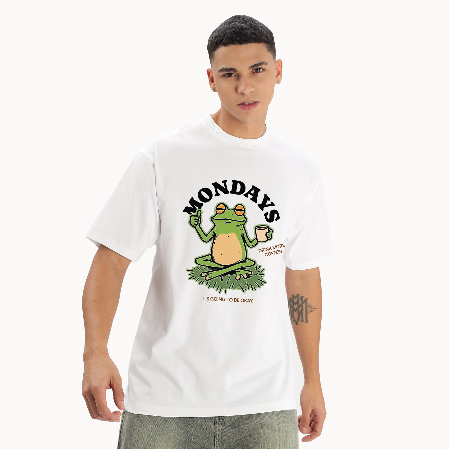 Mondays Oversized T-Shirt - Fully Filmy