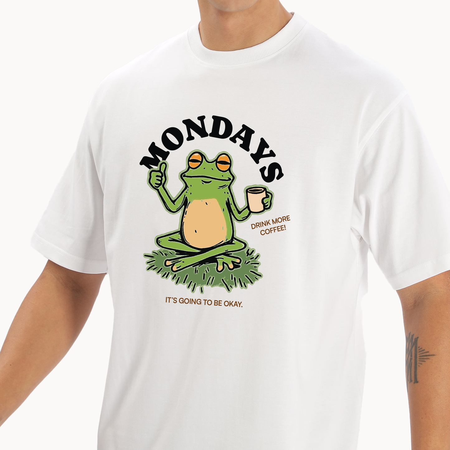Mondays Oversized T-Shirt - Fully Filmy