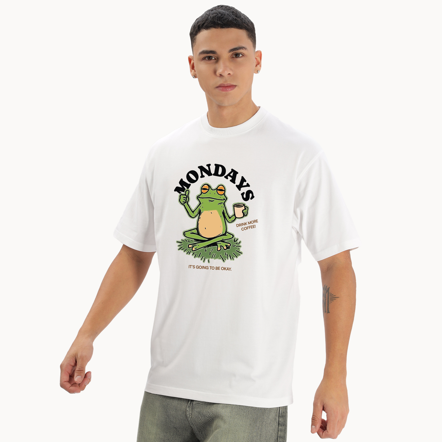 Mondays Oversized T-Shirt - Fully Filmy