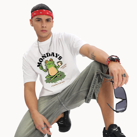 Mondays Oversized T-Shirt - Fully Filmy